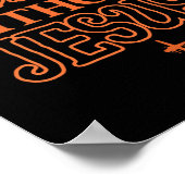 イエス・キリスト教のハロウィーンのない人生は怖い ポスター (角)