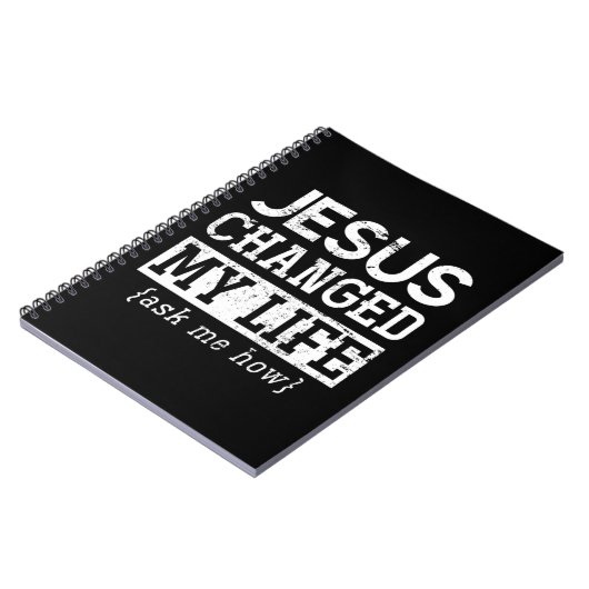 イエス・キリスト教の主ギフト神の救い主イエス・プルラブ ノートブック (左側)