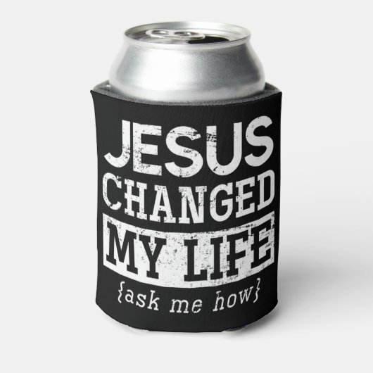 イエス・キリスト教の主ギフト神の救い主イエス・プルラブ 缶クーラー (缶裏面)