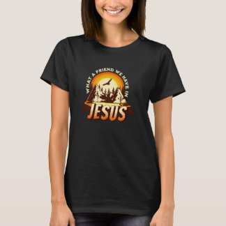 イエス・キリスト教の信仰における友人の持ち物Religi Tシャツ