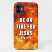 イエス・キリスト教の信仰の賜物に火を付ける Case-Mate iPhoneケース (裏面)