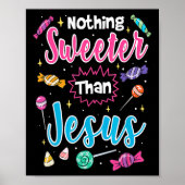 イエス・キリスト教の信仰Caほど甘いものはない ポスター (正面)