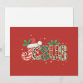 イエス キリスト教の宗教的発言 信仰 聖書の詩篇 シーズンカード (正面/裏面)