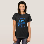 イエス・キリスト教の神の言葉のような愛1 Tシャツ (正面フル)