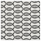 イエス・キリスト教の魚の型 ファブリック (見本)