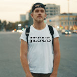 イエス・キリスト教のTシャツ Tシャツ<br><div class="desc">キリスト教のT男性へシャツはイエスと書エレガントき結び、「人生、道、真理」の証拠を示し書ている。このトレンディーモダン、信仰のデザインは完璧な贈り物とファッション声明である。書道で飾られたクリスチャンのTシャツで、あなたの信仰を高めエレガントなさい。このトレンディーとモダンデザインはファッションの声明としてスタイリッシュだけでなく、完璧な贈り物を作る。信仰とファッションの融合をZazzleでのみ利用可能な、この美しく細工されたティーで受け入れる。#christian #religion #scripture #faith #bible #jesus #christiantshirts #jesus</div>