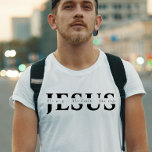 イエス・キリスト教のTシャツ Tシャツ<br><div class="desc">キリスト教のT男性へシャツはイエスと書エレガントき結び、「人生、道、真理」の証拠を示し書ている。このトレンディーモダン、信仰のデザインは完璧な贈り物とファッション声明である。書道で飾られたクリスチャンのTシャツで、あなたの信仰を高めエレガントなさい。このトレンディーとモダンデザインはファッションの声明としてスタイリッシュだけでなく、完璧な贈り物を作る。信仰とファッションの融合をZazzleでのみ利用可能な、この美しく細工されたティーで受け入れる。#christian #religion #scripture #faith #bible #jesus #christiantshirts #jesus</div>
