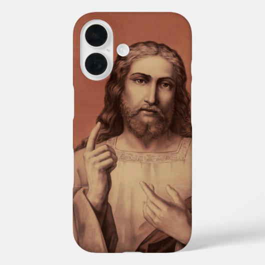 イエス・キリスト教師 Case-Mate iPhoneケース (裏面)