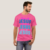 イエス・キリスト教男性と女性の動機から始める Tシャツ (正面フル)