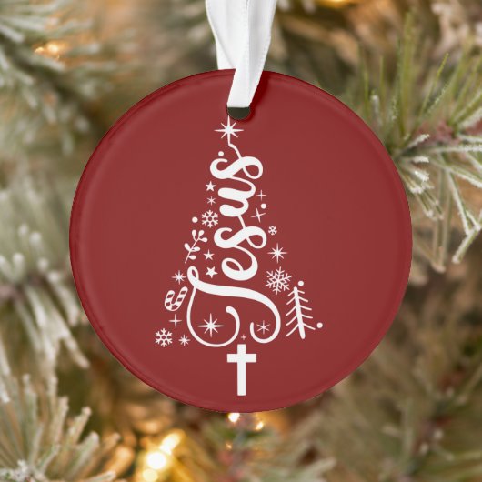 イエス キリスト教 クリスマス 聖書 言葉 信仰 オーナメント (ツリー)