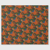 イエス・キリスト正統のキリスト教アイコン ラッピングペーパー (フラット)