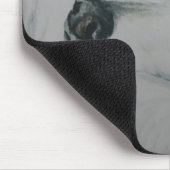 イエス・キリスト犬の芸術のマウスパッドを持つグレイハウンド マウスパッド (コーナー)