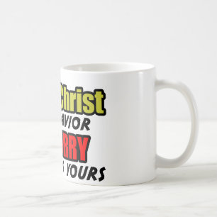 イエス・キリスト私の救助者です コーヒーマグカップ