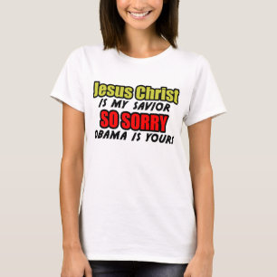 イエス・キリスト私の救助者です Tシャツ