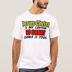 イエス・キリスト私の救助者です Tシャツ