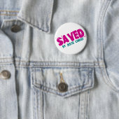 イエス・キリスト著救われる 缶バッジ (インサイチュ)