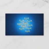 イエス・キリスト|の共有をあなたの信頼後を追って下さい 名刺 (正面)