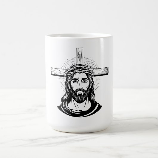 イエス・キリスト コーヒーマグカップ (中央)