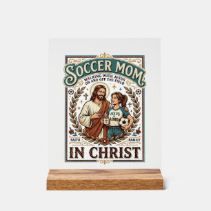 イエス・キリスト バレーボール ソフトボール サッカー ヴィンテージTシャツ アクリルサイン