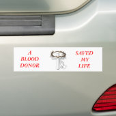 イエス・キリスト バンパーステッカー (車上)