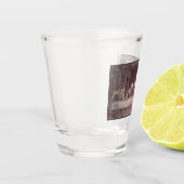 イエス・キリスト "ヨシュア" 最後の晩餐、レオナルド・ダ・ヴィンチ ショットグラス (左)