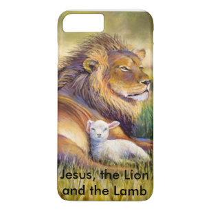 イエス・キリスト、ライオンおよび子ヒツジ iPhone 8 PLUS/7 PLUSケース