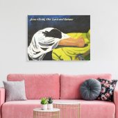 イエス・キリスト、主と救い主のキャンバス キャンバスプリント (インサイチュ (リビング))