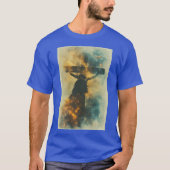 イエス・キリスト・主・救世主・磔刑 01 Tシャツ (正面)