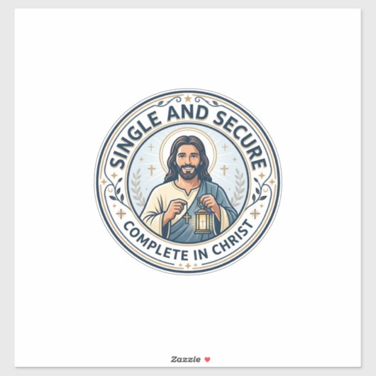 イエス・キリスト 単身 待望 シーズンTシャツ 信仰ベース シール (シート)