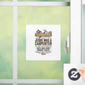イエス・キリスト 大工 職人 見習い ヴィンテージTシャツ ウィンドウサイン (ホーム)