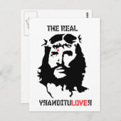 イエス・キリスト-実質の革命家 ポストカード (正面/裏面)