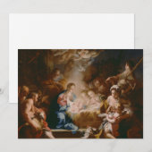 イエス・キリスト（幼児） 招待状 (正面/裏面)