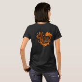 イエス・キリスト 我らの魂の錨 – ハートクロス Tシャツ (裏面フル)