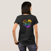 イエス・キリスト 我らの魂の錨 – ハートクロス Tシャツ (裏面フル)