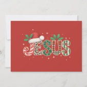 イエス キリスト 教会の名言 信仰 聖書の言葉 シーズンカード (正面)