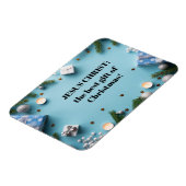 イエス・キリスト：最高のクリスマスの賜物 マグネット (左側)