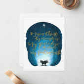 イエス・キリスト、汝のマガーはフラットカードなり ノートカード (正面/裏面インサイチュ)