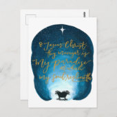 イエス・キリスト、汝のマガーはポストカードなり ポストカード (正面/裏面)