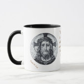 イエス・キリスト&祈りの言葉「保護Me Lord」コーヒーティー マグカップ (左)