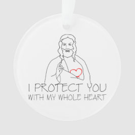 イエス・キリスト – 私保護はあなた オーナメント