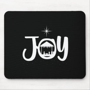 イエス+キリスト+降誕のシーン+おしゃれ+クリスマス+アパレル マウスパッド