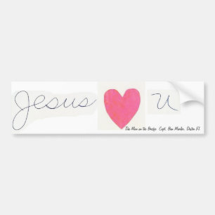 イエス・キリスト(<3)橋のU豊富なSticker~Theの人 バンパーステッカー