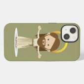 イエス・キリスト iPhoneケース (裏面横)