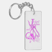 イエス・キリストKeychainのためのダンス キーホルダー (正面左)