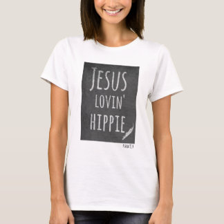 イエス・キリストLovinのヒッピーの女性のタンク Tシャツ