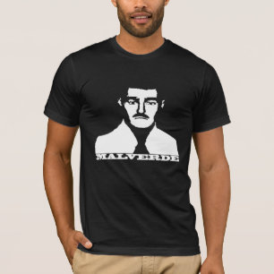 イエス・キリストMalverdeのステンシルワイシャツ Tシャツ