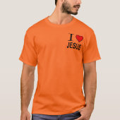 イエス・ギフト愛するイエス・ロゴ Tシャツ (正面)