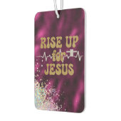 イエス・クリスチャンのために立ち上がる カーエアーフレッシュナー (左)