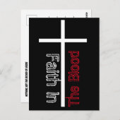 イエス・クリスチャンの賛美歌の血に過ぎない ポストカード (正面/裏面)