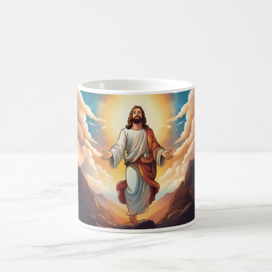 イエス・クリスチャン コーヒーマグカップ (中央)